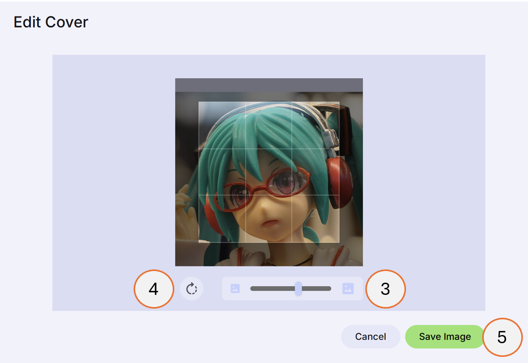 screenshot showing step 3, 4, and 5 of how to create a topic
